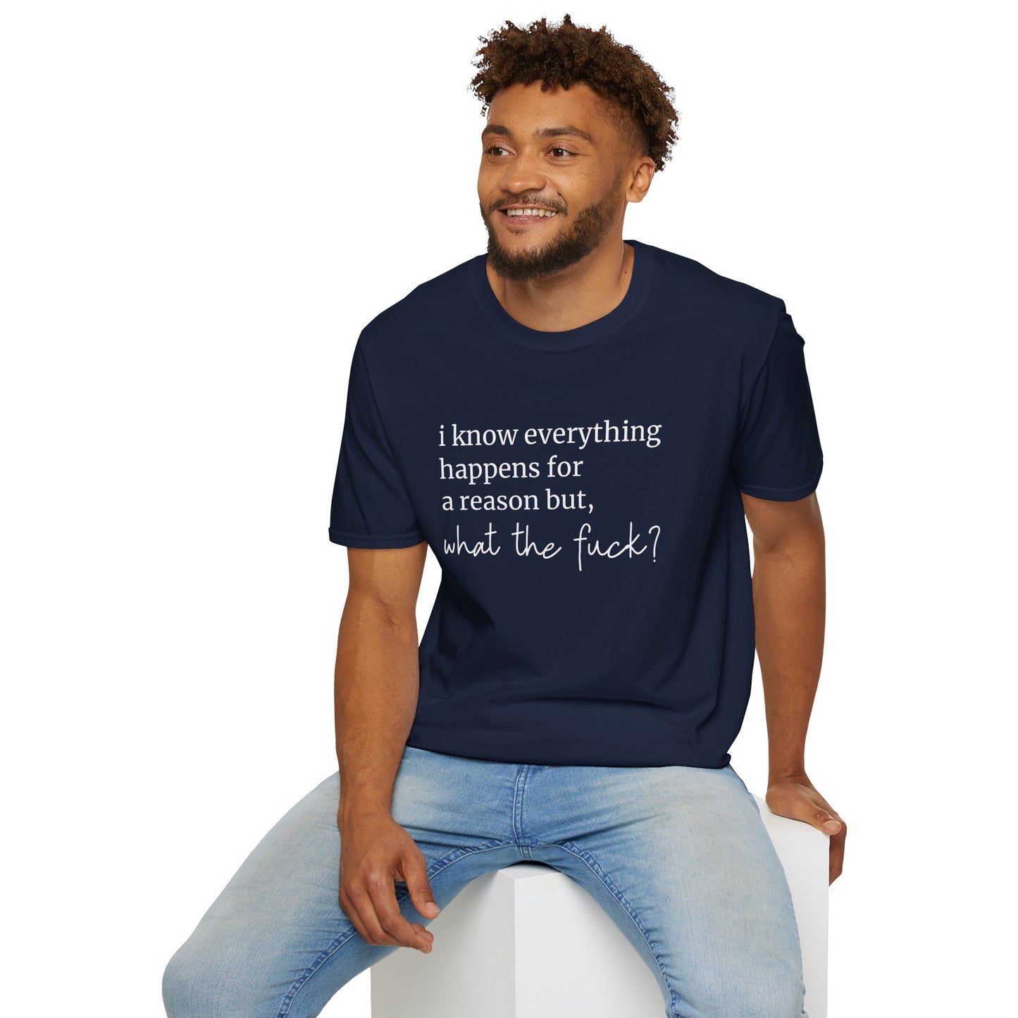 What the Fuck?! - Unisex Softstyle Cotton T-Shirt