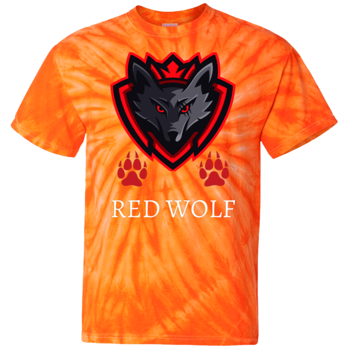 🗽Red Wolf - Cotton Tie Dye T-Shirt