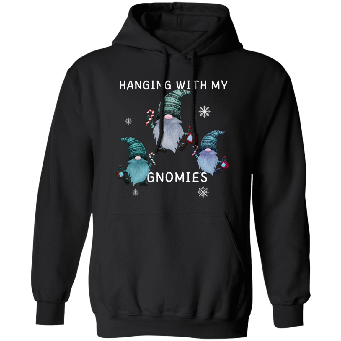 🗽"Hanging With My Gnomies" - Unisex Pullover Hoodie