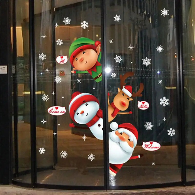 Christmas Window Sticker Decor
