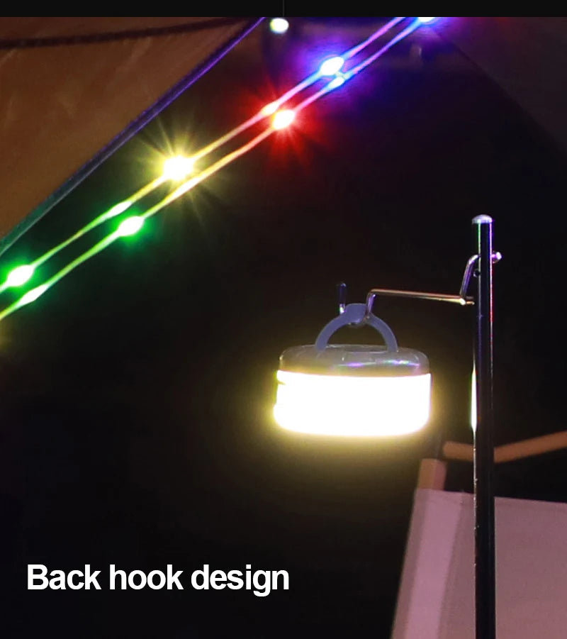 Camping String Light - 10M LED Retractable