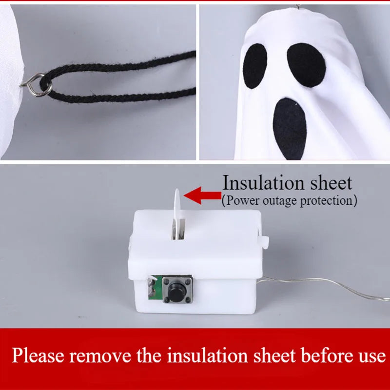 Halloween Glowing Ghost Decor