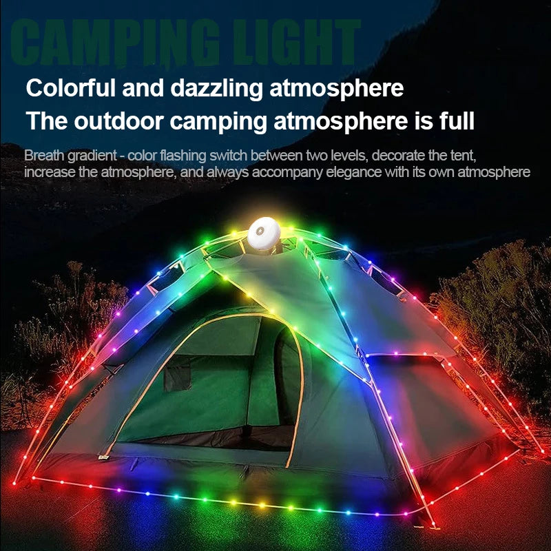 Camping String Light - 10M LED Retractable