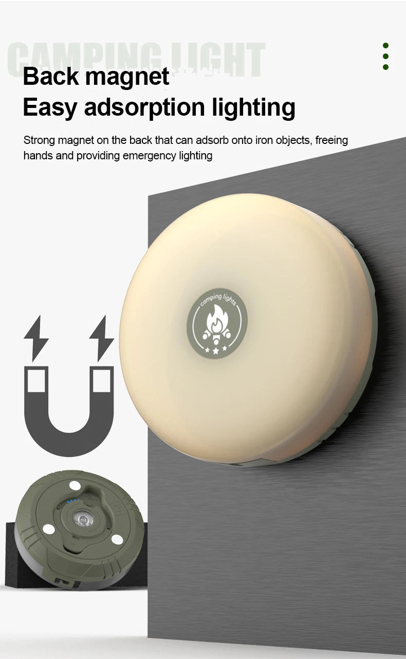 Camping String Light - 10M LED Retractable