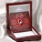 🗽To My Beautiful Wife - "I Love You Forever" - Forever Love Necklace