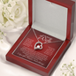 🗽To My Beautiful Wife - "I Love You Forever" - Forever Love Necklace