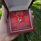 🗽To My Beautiful Wife - "I Love You Forever" - Forever Love Necklace