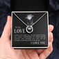 🗽To My Love - "I Fell In Love" - Lucky In Love Necklace