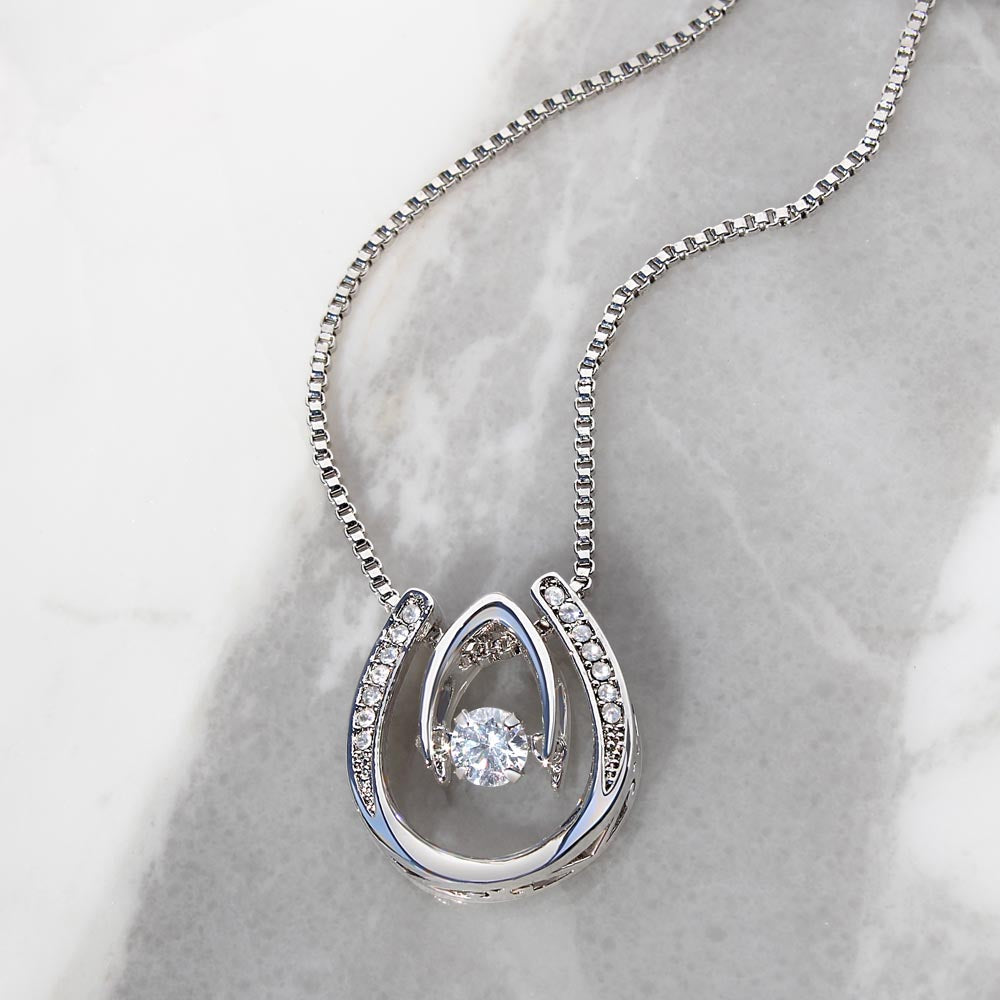 🗽To My Soulmate - "Forever Remain In My Heart" - Luck in Love Necklace