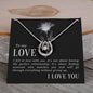 🗽To My Love - "I Fell In Love" - Lucky In Love Necklace