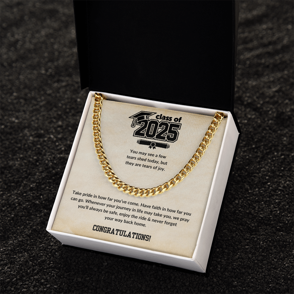 🗽Class of 2025 - Men's Cuban Link Chain