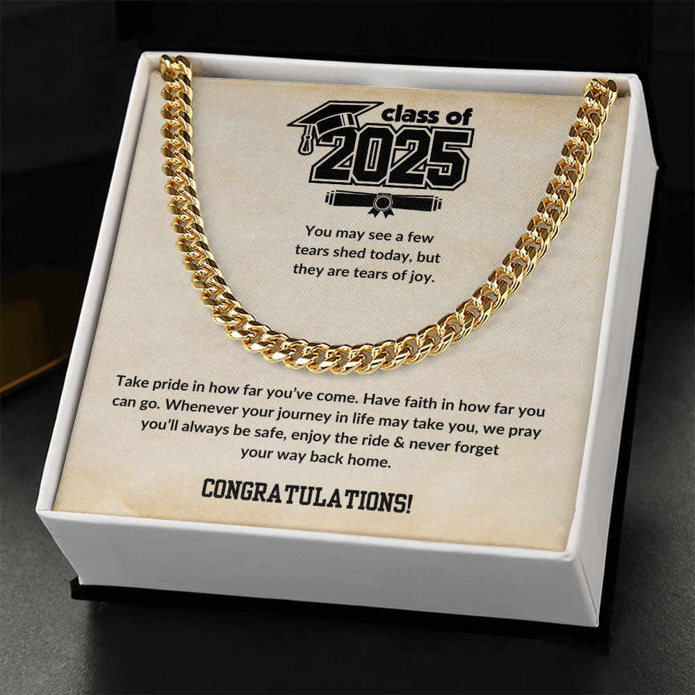 🗽Class of 2025 - Men's Cuban Link Chain