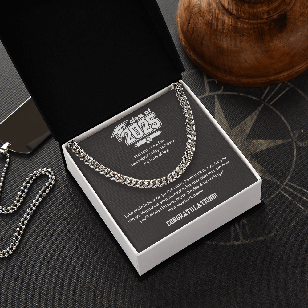🗽Grad Class of 2025 - Men's Cuban Link Chain