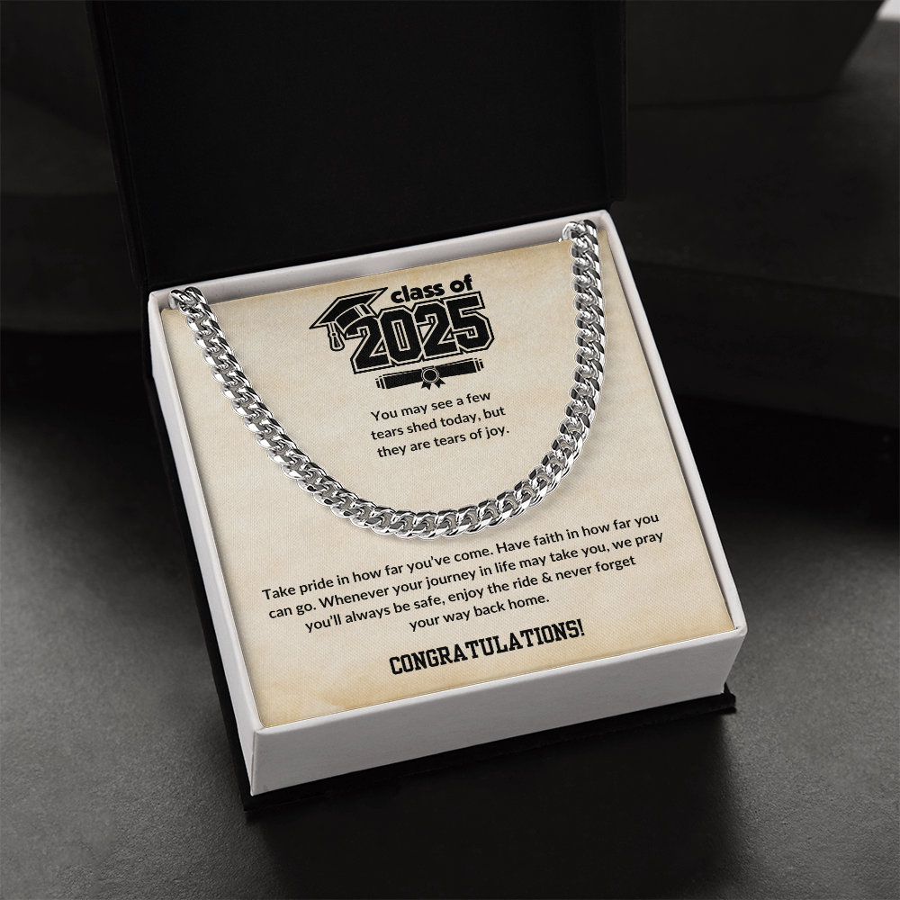 🗽Class of 2025 - Men's Cuban Link Chain