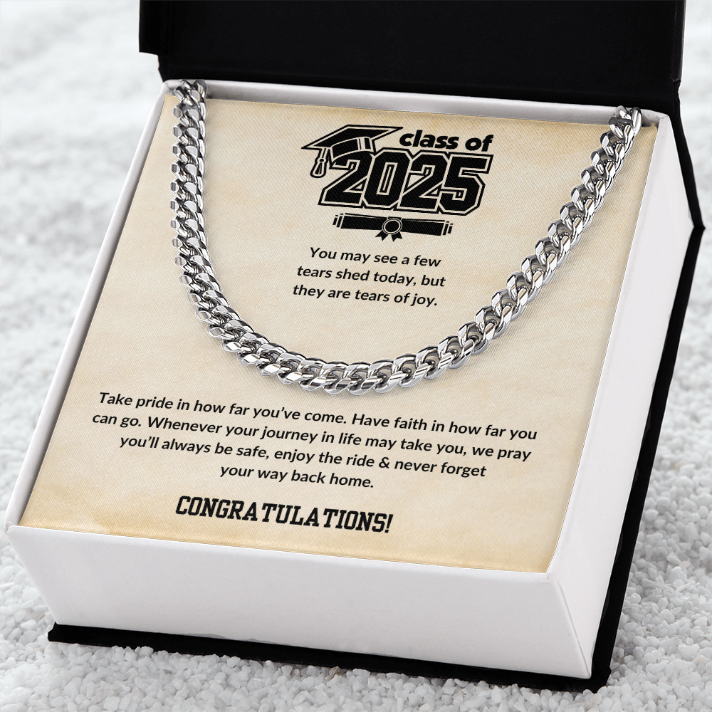 🗽Class of 2025 - Men's Cuban Link Chain