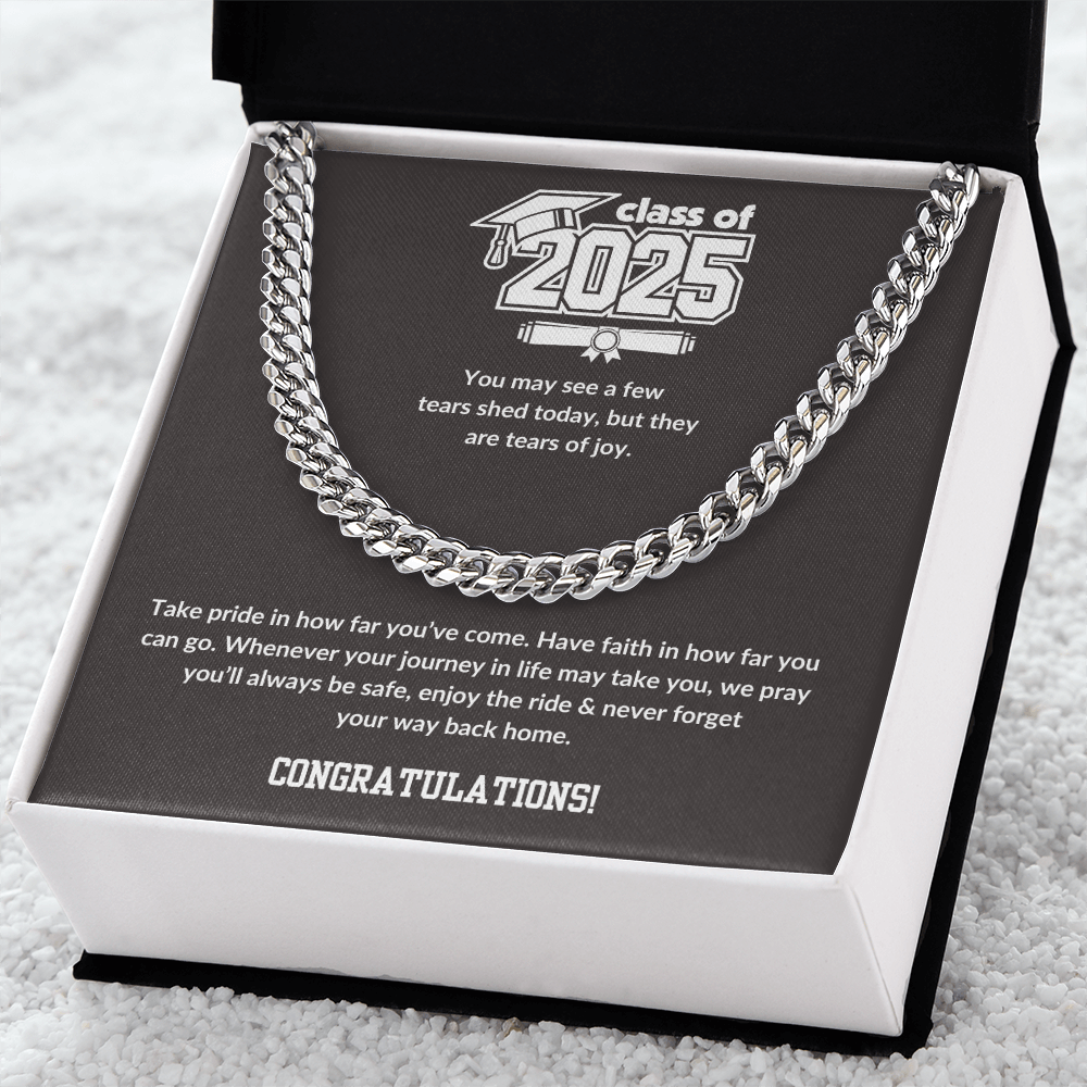 🗽Grad Class of 2025 - Men's Cuban Link Chain