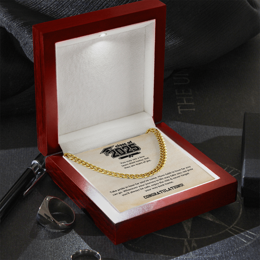 🗽Class of 2025 - Men's Cuban Link Chain