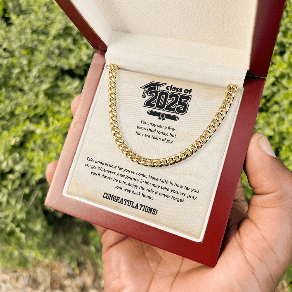 🗽Class of 2025 - Men's Cuban Link Chain