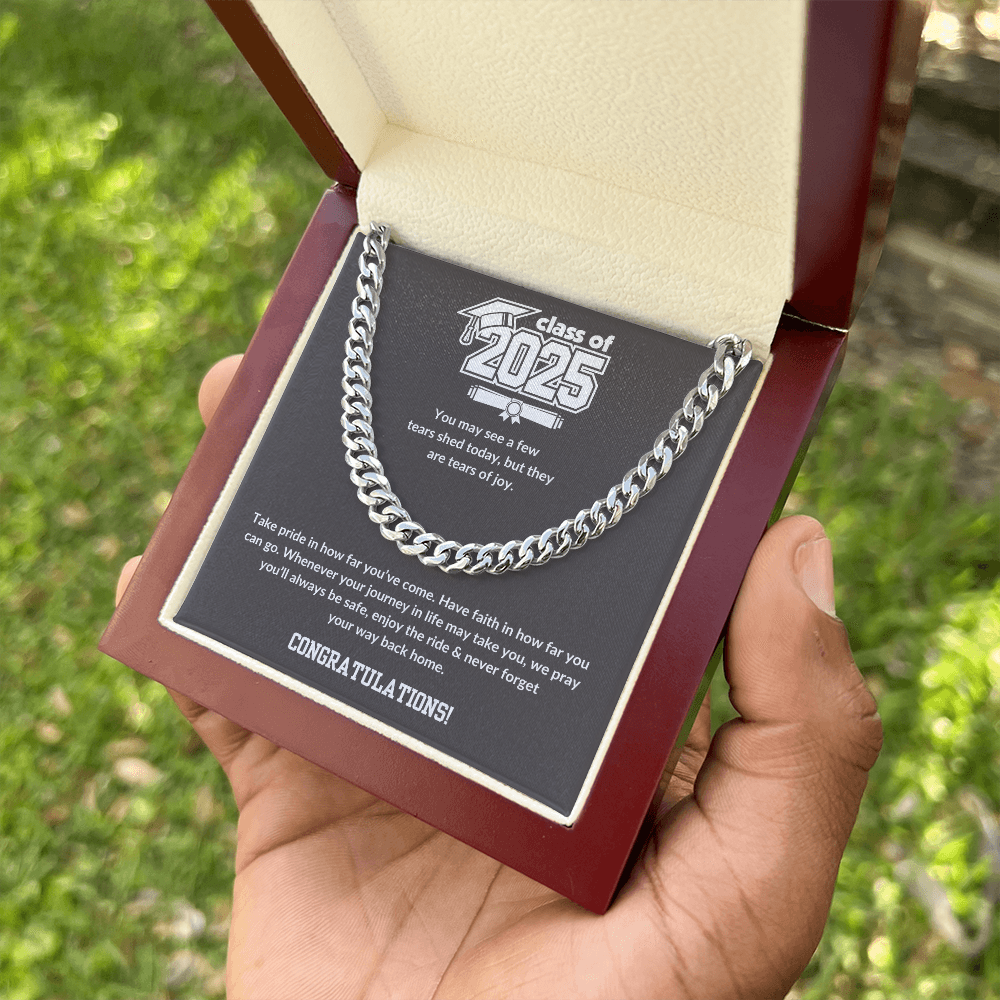 🗽Grad Class of 2025 - Men's Cuban Link Chain