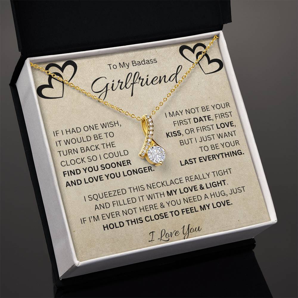 🗽To My Badass Girlfriend - "Find You Sooner" - Alluring Necklace
