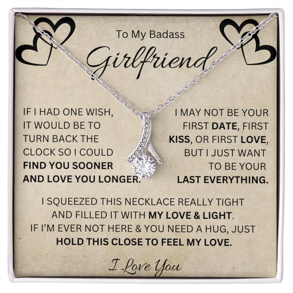 🗽To My Badass Girlfriend - "Find You Sooner" - Alluring Necklace