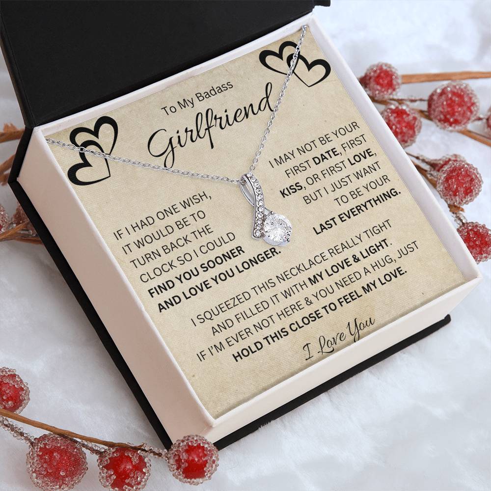 🗽To My Badass Girlfriend - "Find You Sooner" - Alluring Necklace