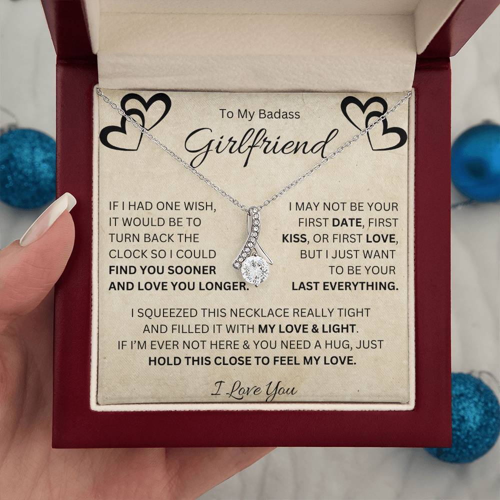 🗽To My Badass Girlfriend - "Find You Sooner" - Alluring Necklace