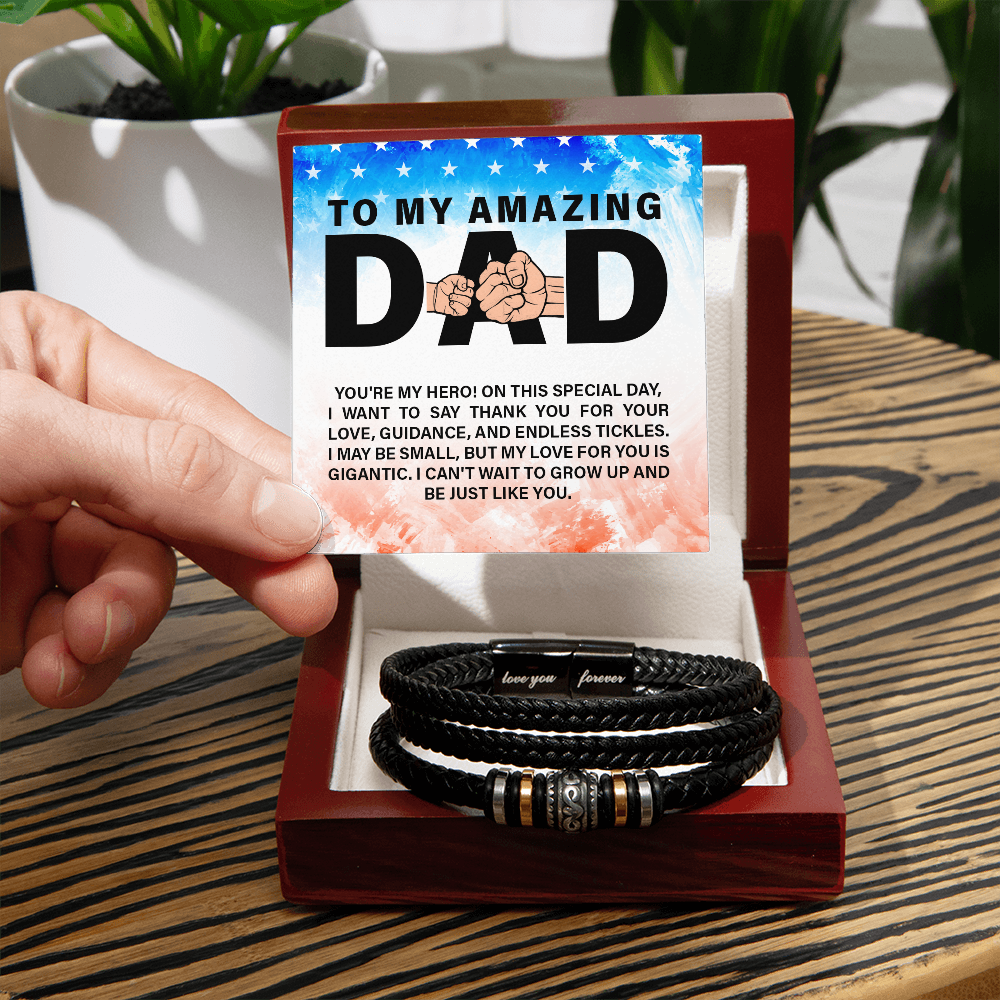 You're My Hero - Love You Forever - Bracelet