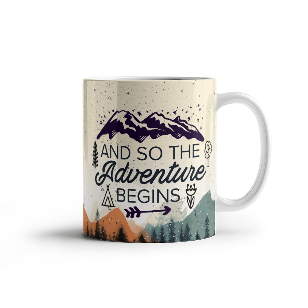 🗽And So The Adventure Begins - Mugs