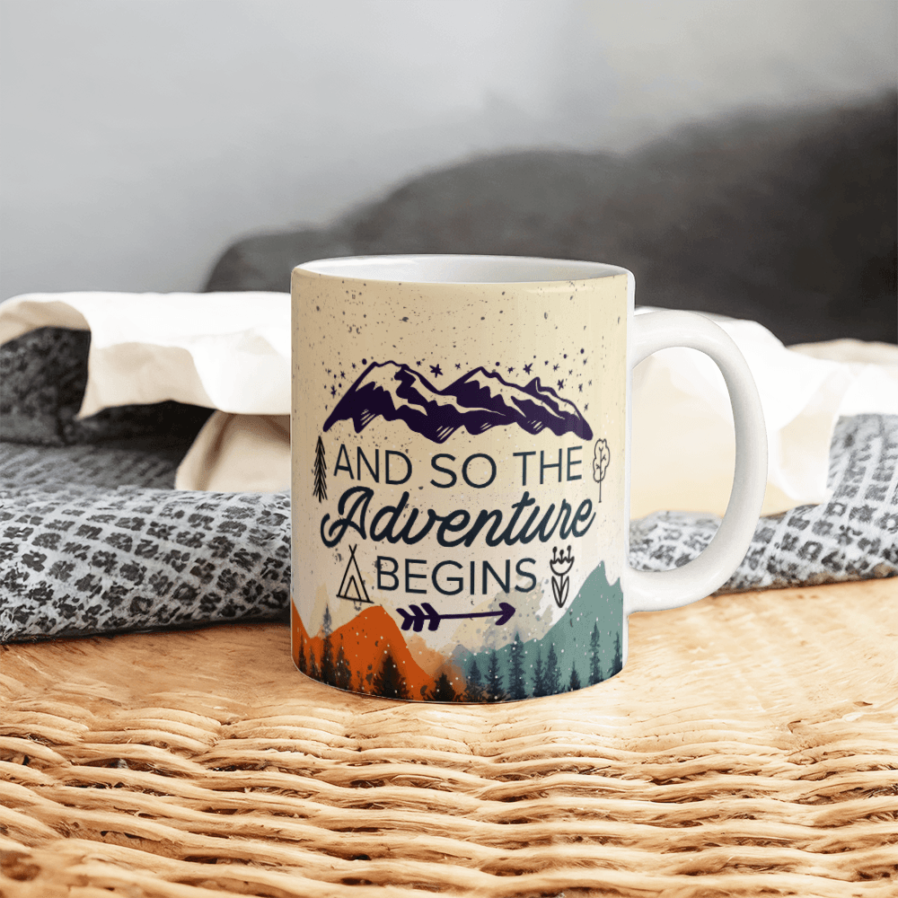 🗽And So The Adventure Begins - Mugs
