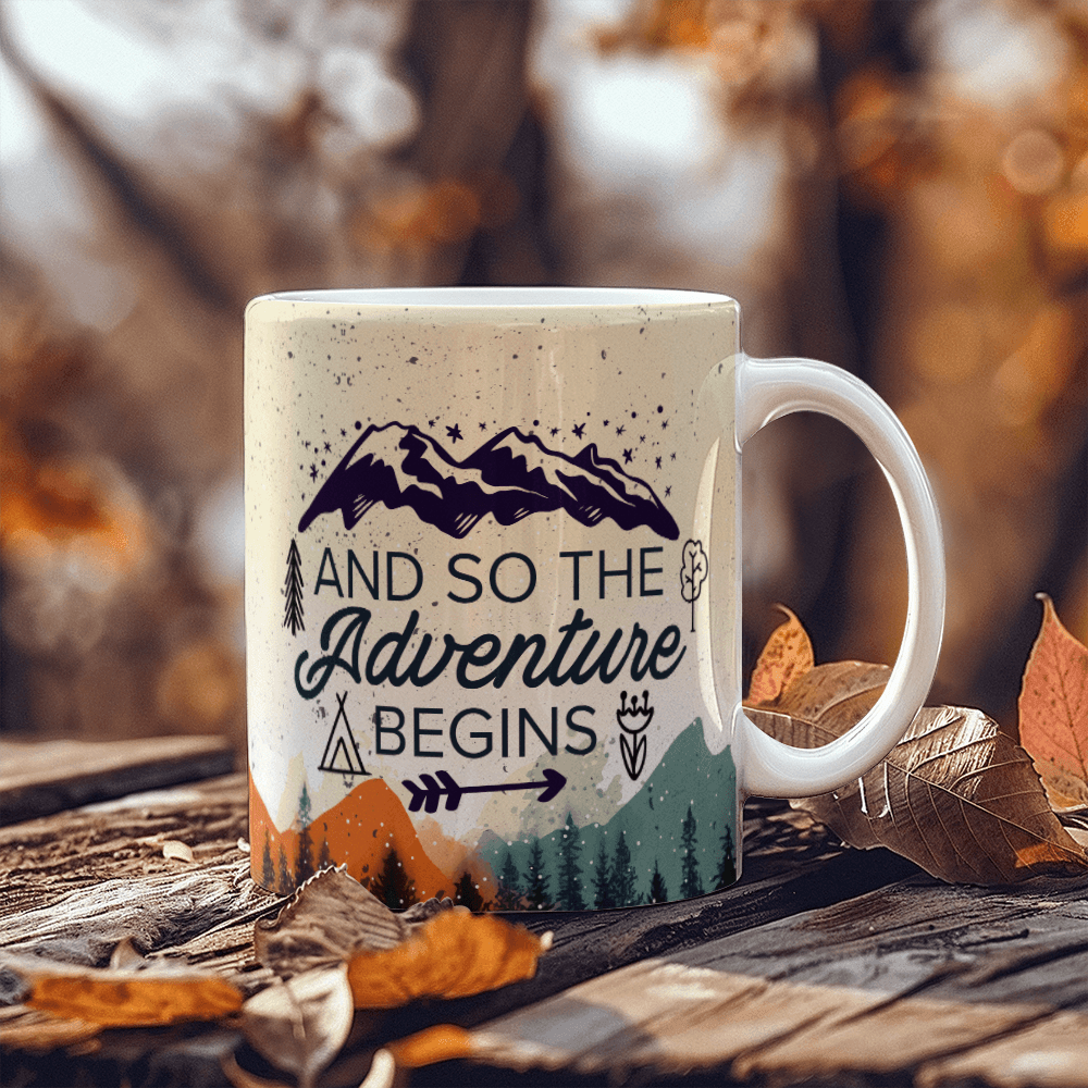 🗽And So The Adventure Begins - Mugs