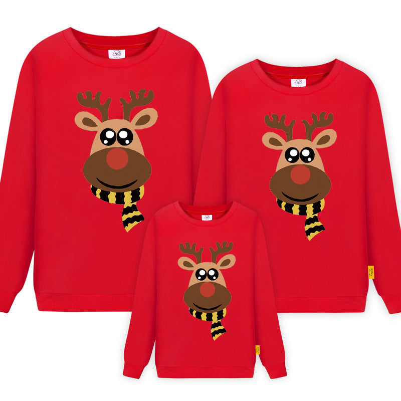 Christmas Family Parent-Child Reindeer Sweater