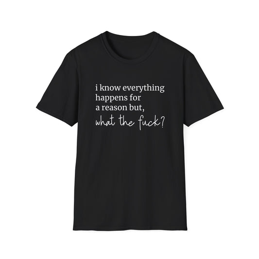 What the Fuck?! - Unisex Softstyle Cotton T-Shirt