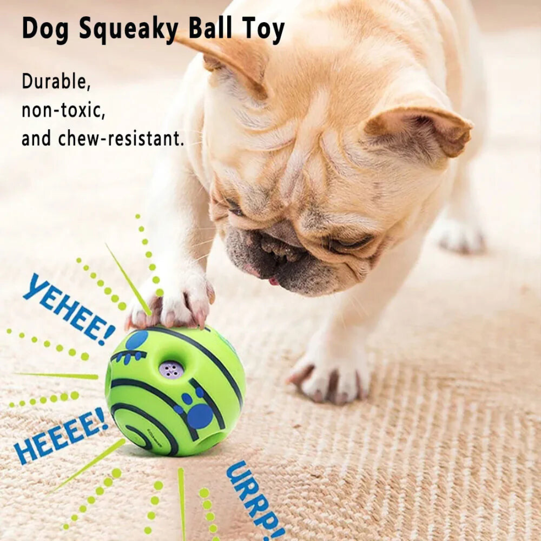 Dog Interactive Chew Ball