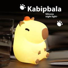 Adorable Capybara Night Lamp Silicone
