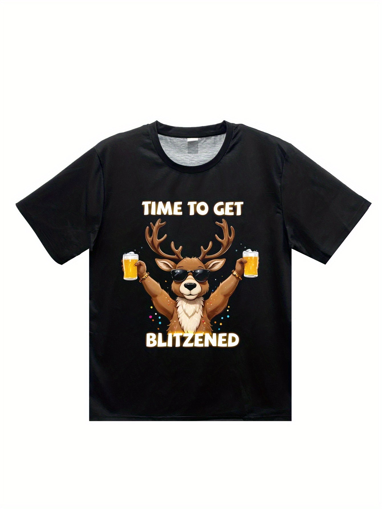 Men's "Time To Get Blitzened" - T-shirt