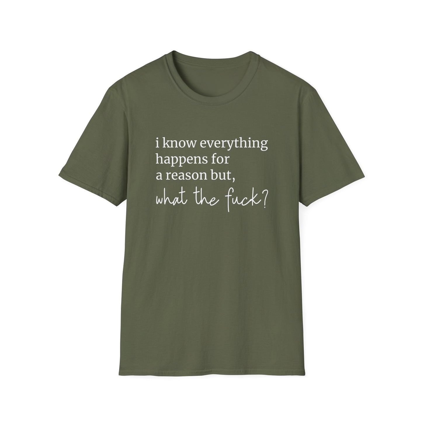 What the Fuck?! - Unisex Softstyle Cotton T-Shirt