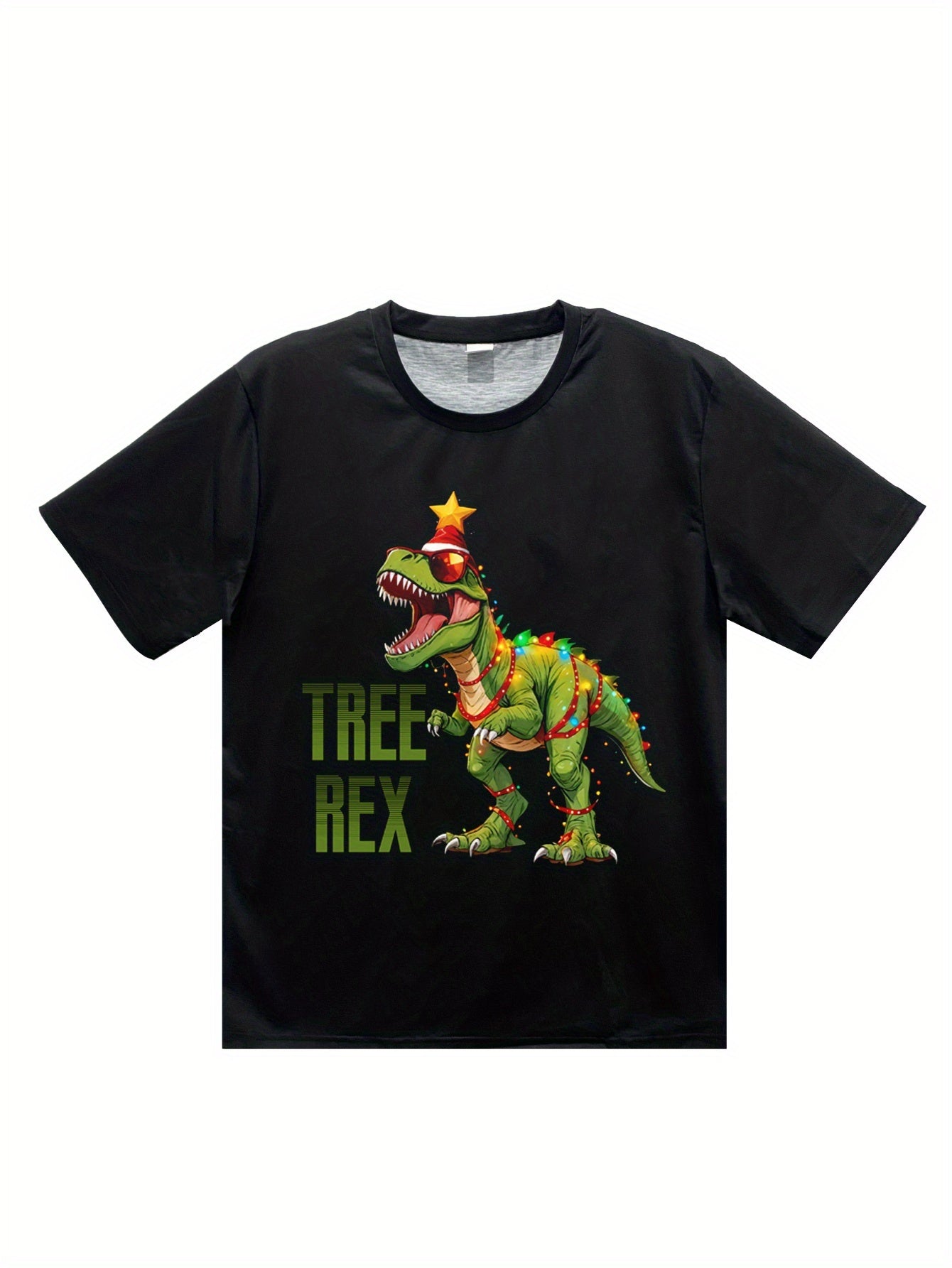 Men's Christmas Tree Rex T-shirt