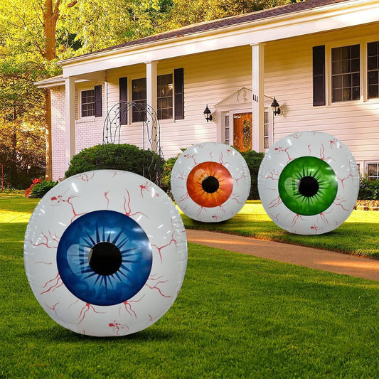 Halloween Eyeball Balloon - Spooky Inflatable Decoration