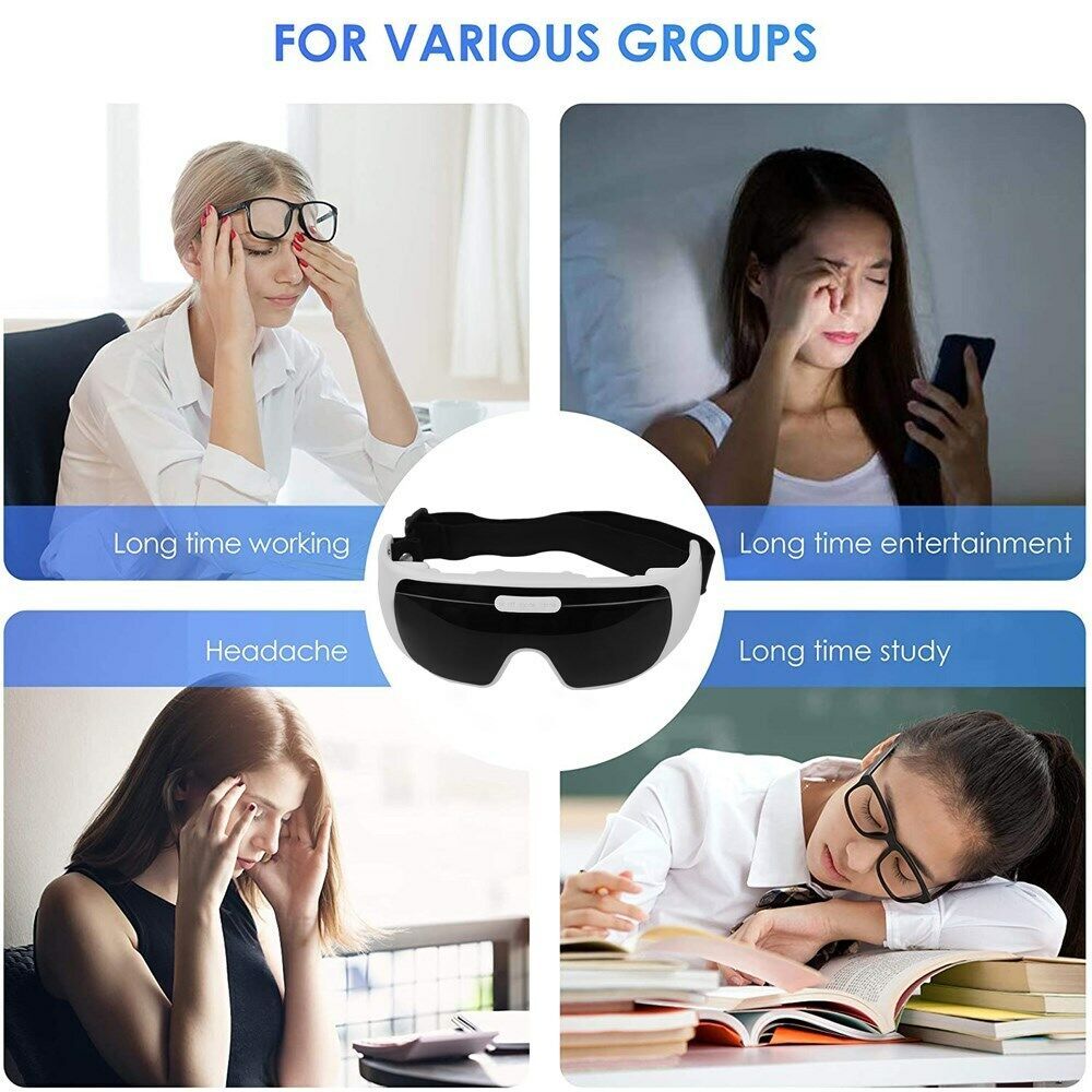 Eye Massager For Migraines And Stress Headaches- Professional Eye Care Machine