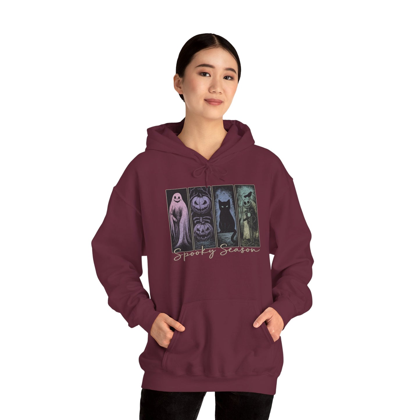 'Spooky Season' Unisex Heavy Blend™ Hooded Sweatshirt