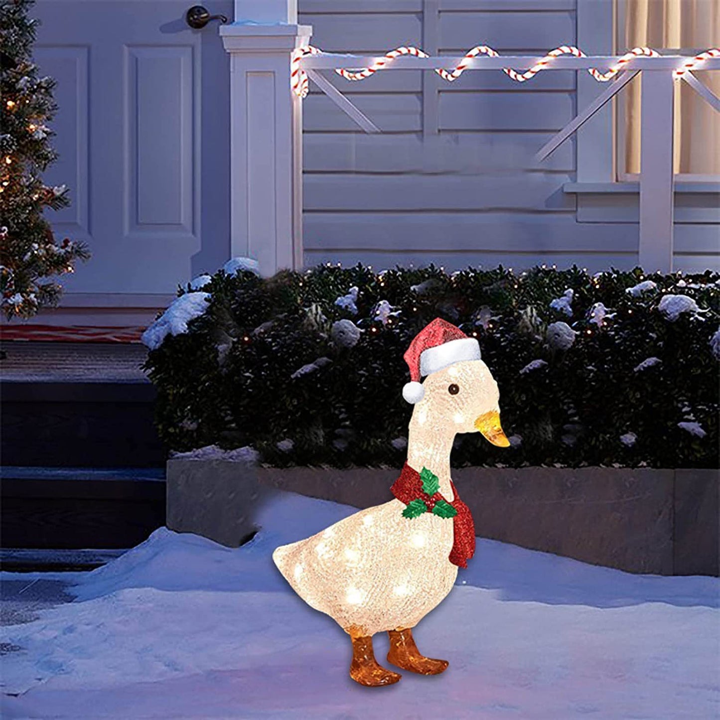 Christmas Duck Lawn Decoration