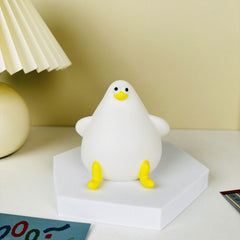 Seagull Night Light - USB Rechargeable Cartoon Silicone Lamp