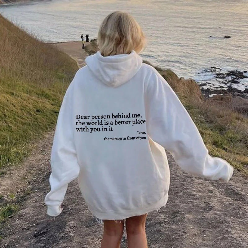 "You Are Enough" - Women Hoodie Pullover