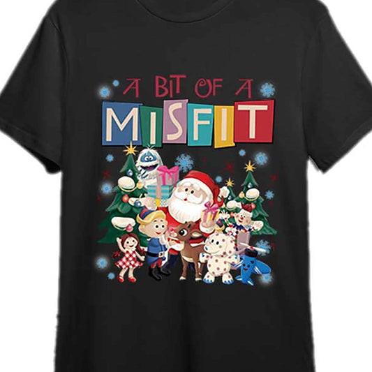 Men's Christmas Bit Of A Misfit T-shirt