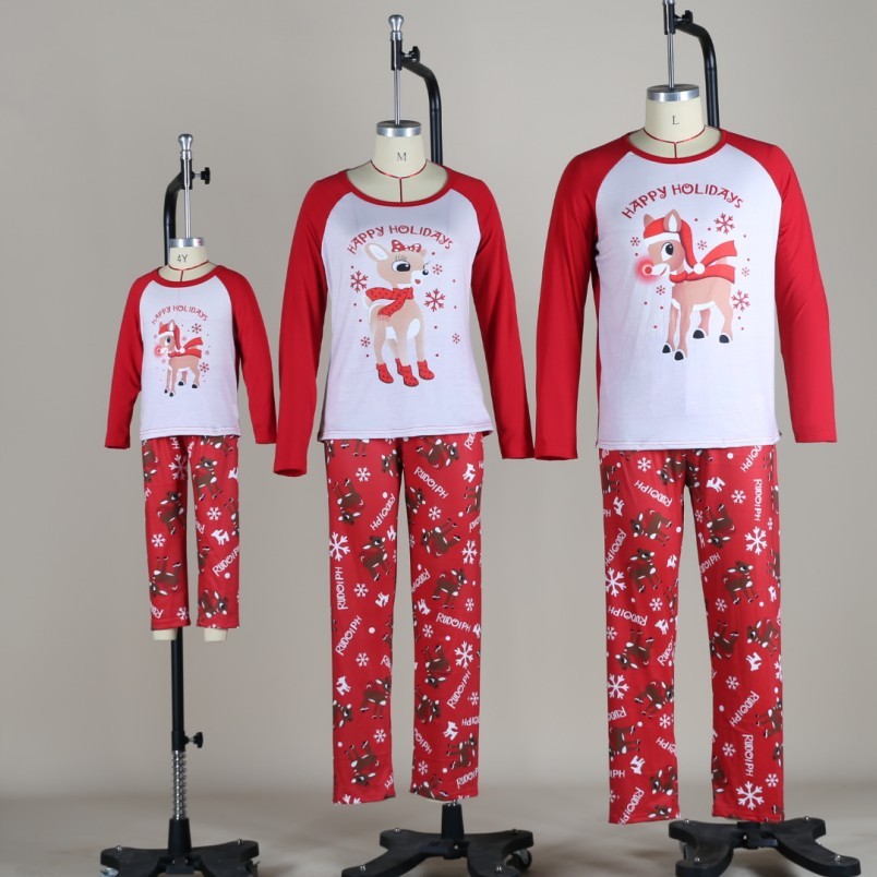 Christmas Pajamas - Reindeer - Family