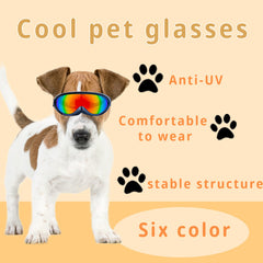 Pet Windproof Glasses Outdoor Pet Cool Sunglasses