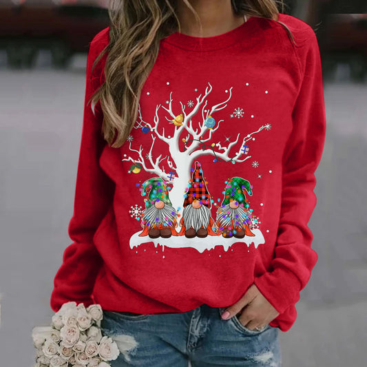 Christmas Women's Sweater Gnomes