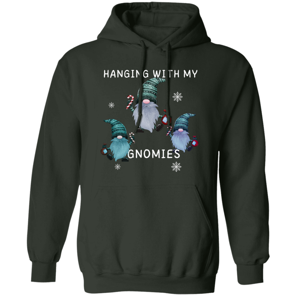 "Hanging With My Gnomies" - Unisex Pullover Hoodie