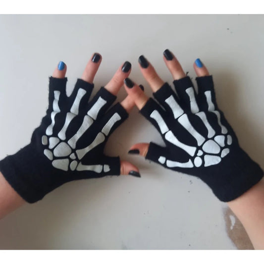 Halloween Skeleton Gloves